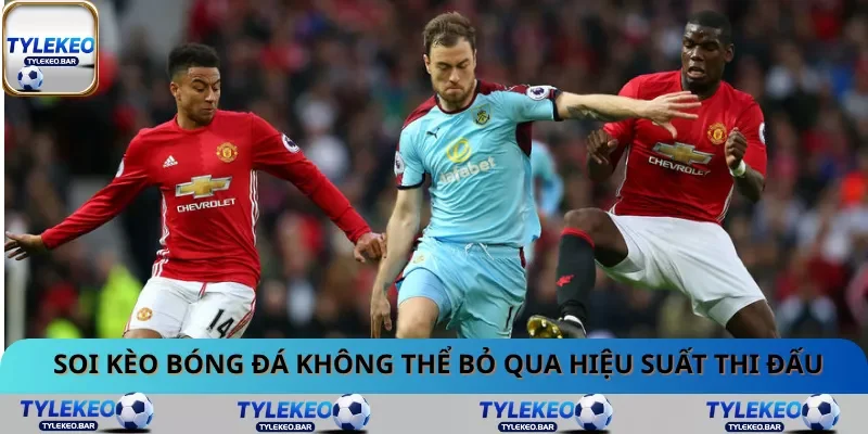 Soi kèo bóng đá không thể bỏ qua hiệu suất thi đấu